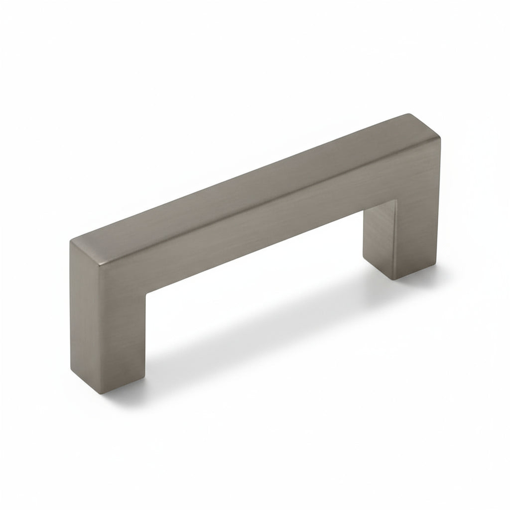 Silverline A2060 | 3/8 in. x 3/8 in. Solid Contemporary Modern Square Bar Pulls | Various Sizes & Finishes