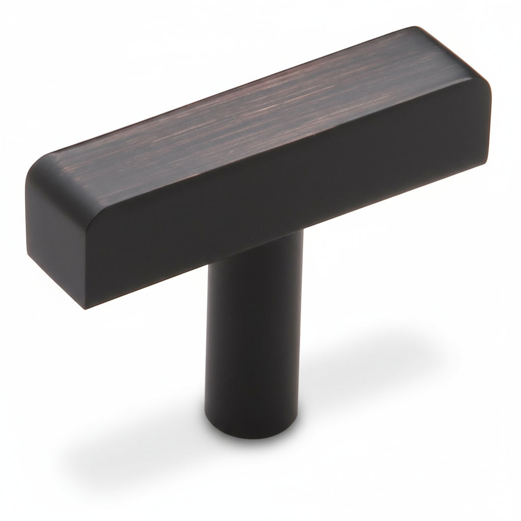 Silverline A2060 | 3/8 in. x 3/8 in. Solid Contemporary Modern Square Bar Pulls | Various Sizes & Finishes