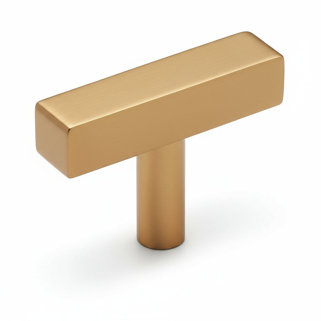 Silverline A2060 | 3/8 in. x 3/8 in. Solid Contemporary Modern Square Bar Pulls | Various Sizes & Finishes