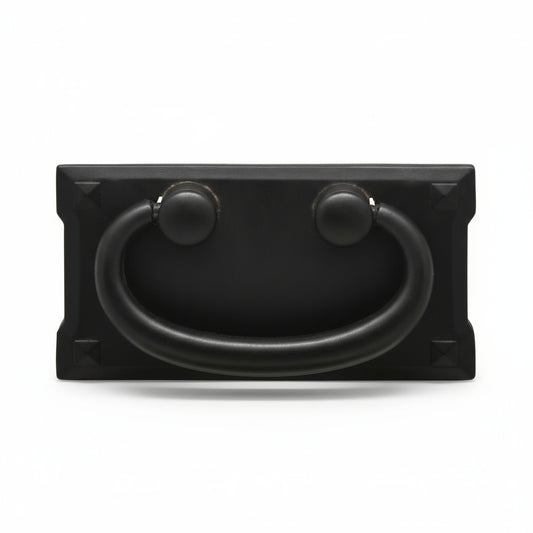 Silverline B2002 Mission Bail Pull Backplate CC: 3 inch and ~1-1/4 inch Cabinet Hardware - amerfithardware