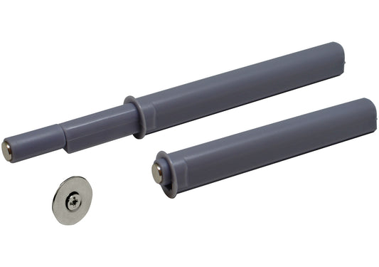Silverline Grey Magnetic Damper Buffer Catch Latch With/Without Support Set of 10