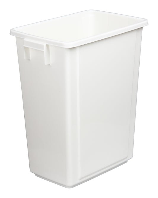 Silverline White Plastic Waste Bin 35 Quart Suitable for POBD035 and SPOBD035