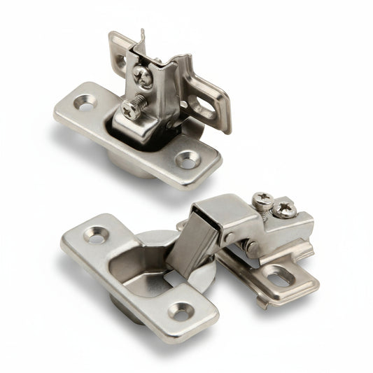Silverline CHSAF35105 | Self-Close Short Arm Concealed European Hinge 1/2 in. Overlay (Set of 10)