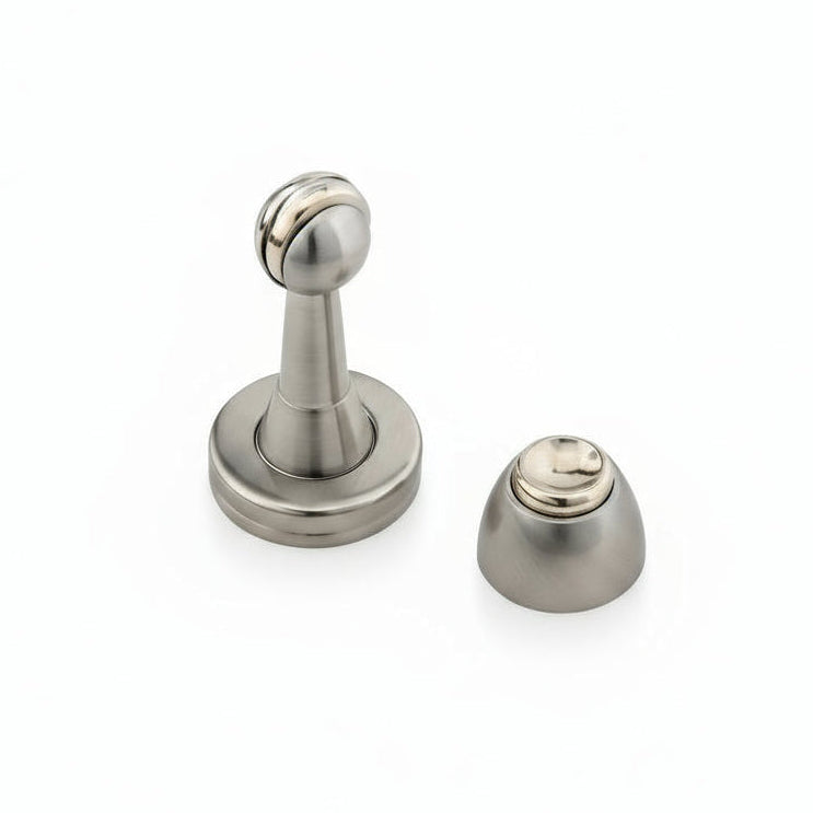 Silverline DS10 | 3 in. Magnetic Doorstop in Satin Nickel