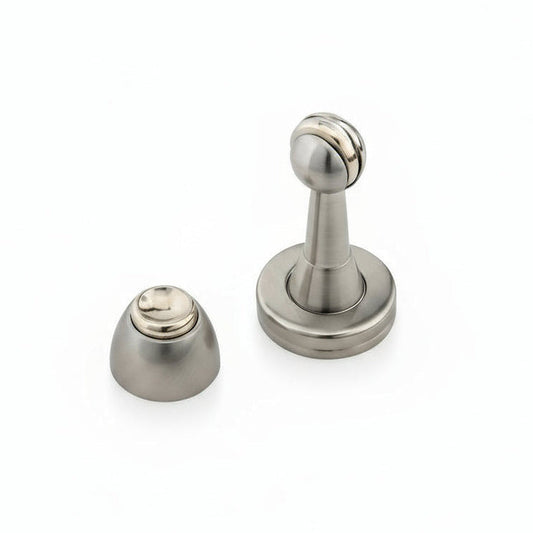 Silverline DS10 | 3 in. Magnetic Doorstop in Satin Nickel