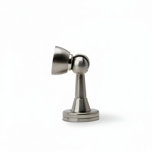 Silverline DS10 | 3 in. Magnetic Doorstop in Satin Nickel
