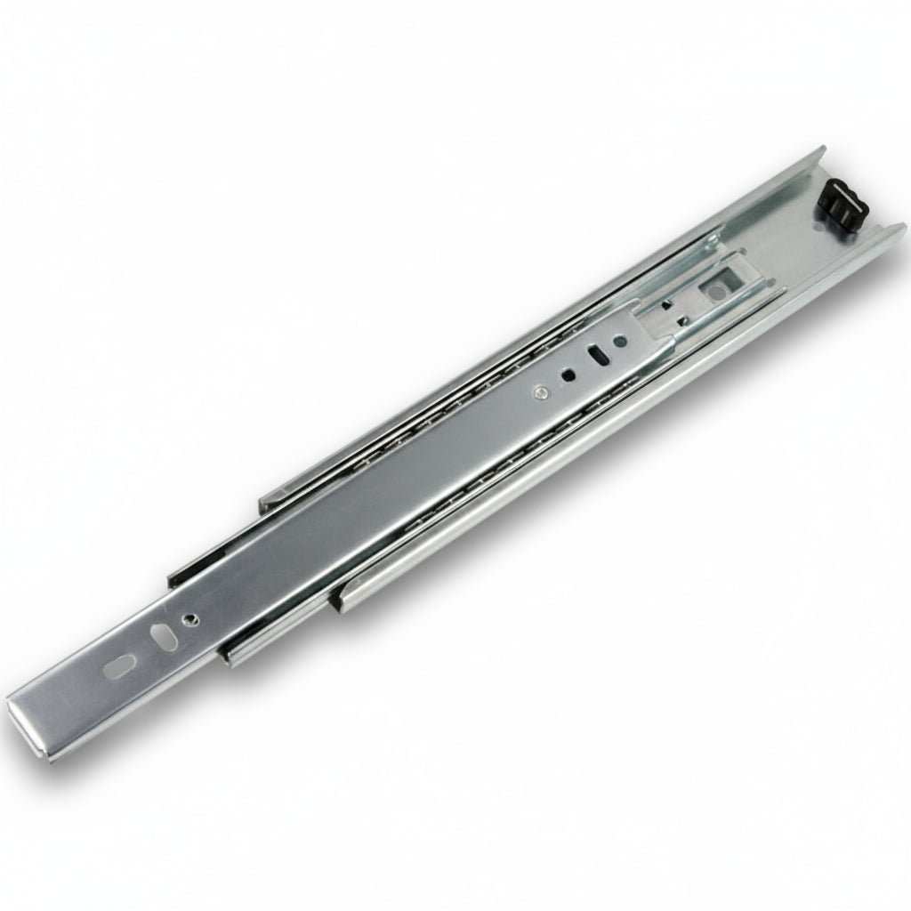Silverline FBS43/45A/45 Series | Self-Close Full Extension Side Mount Ball Bearing Drawer Slide (10 Pairs)