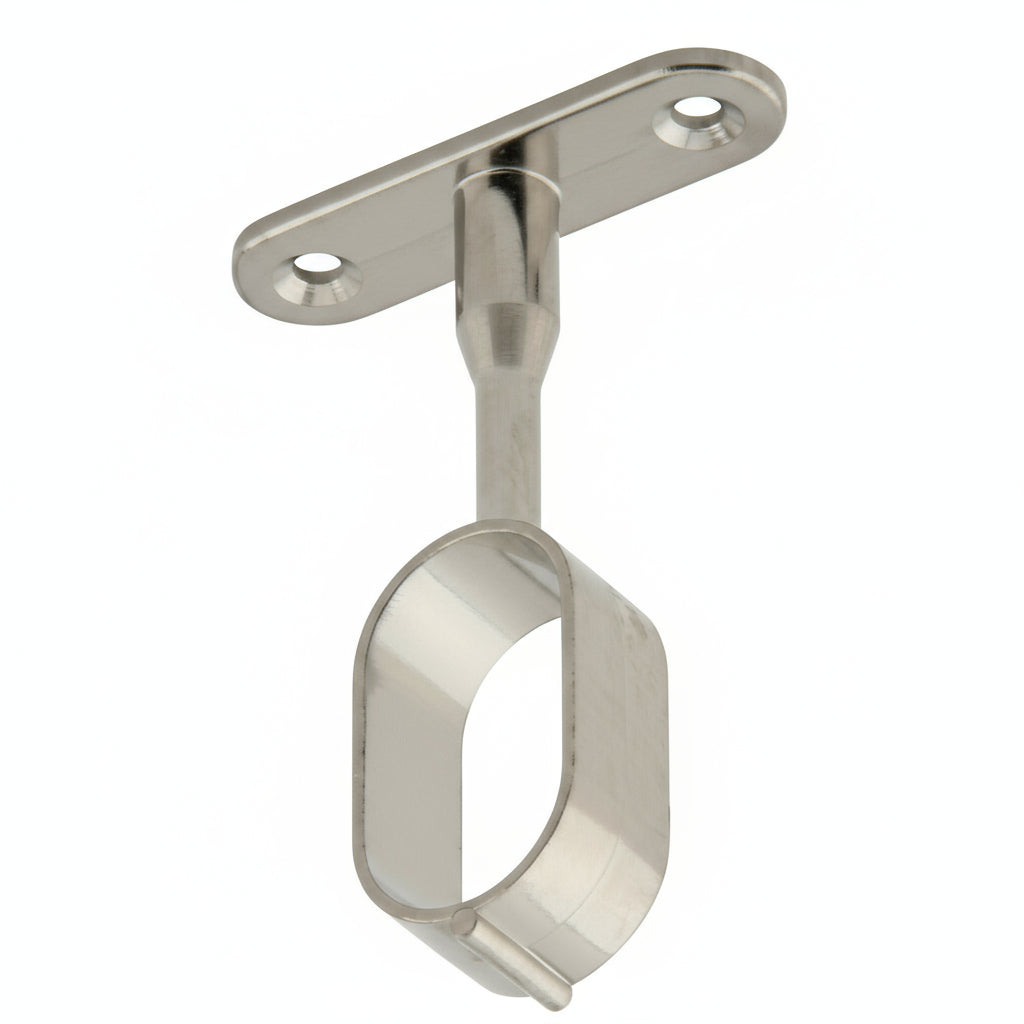 Silverline GC2701 | Center Support Bracket for Oval Closet Rod (Set of 2)