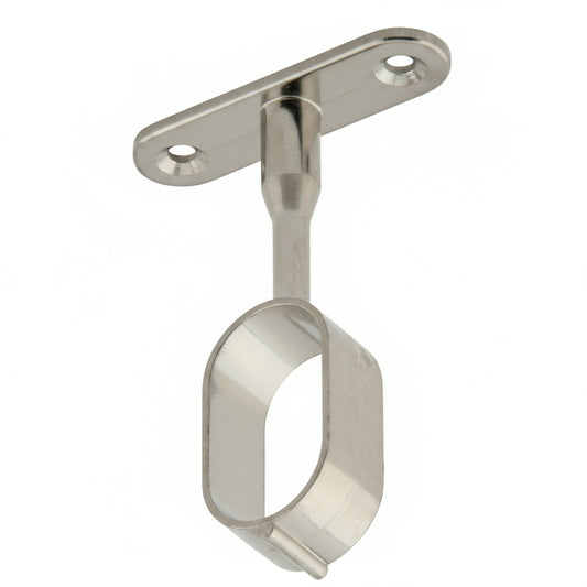 Silverline GC2701 | Center Support Bracket for Oval Closet Rod (Set of 2)