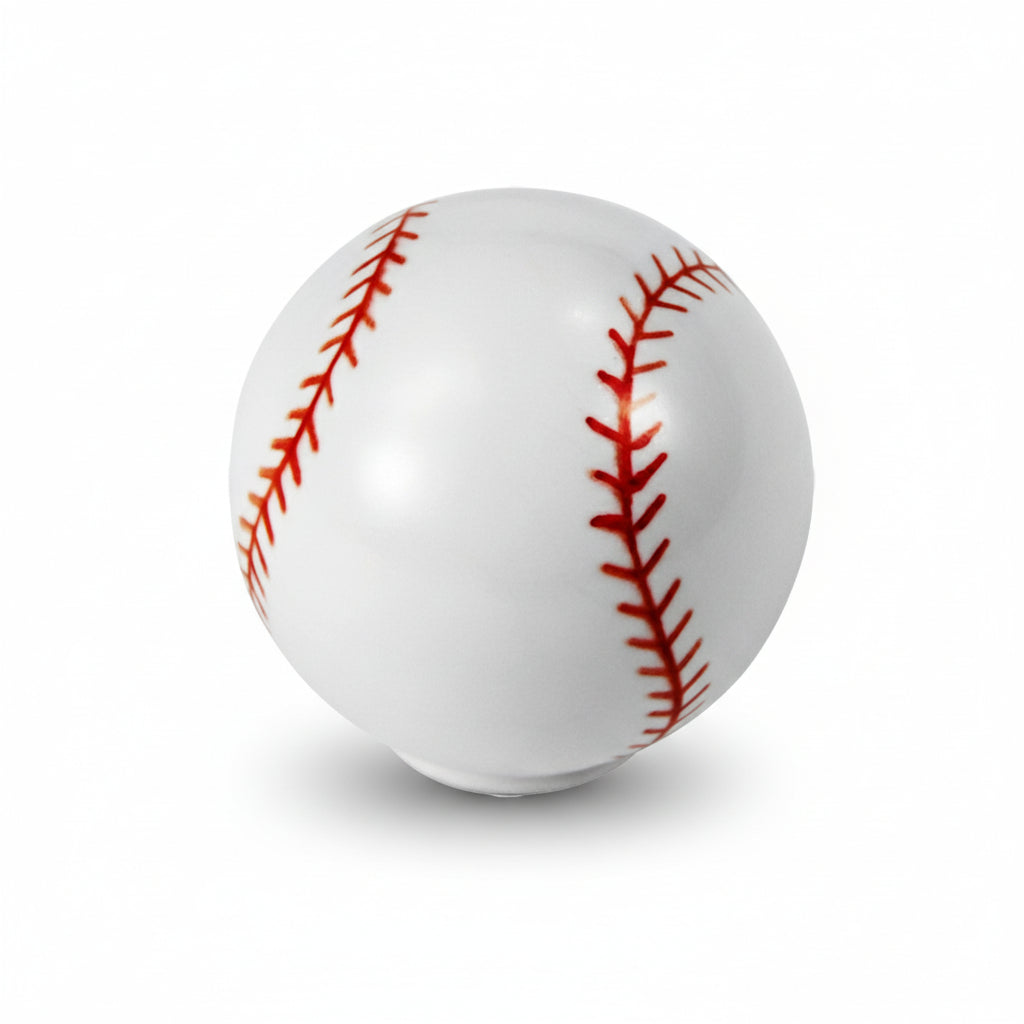 Baseball Dresser Wardrobe Knob 1-1/4 inch Sports Cabinet Hardware Diamond - amerfithardware