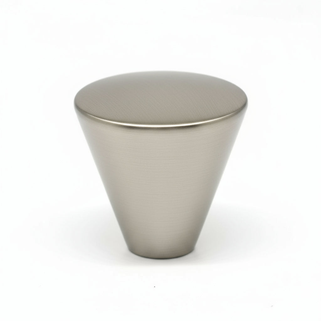 Silverline K2008 Cabinet Hardware Knob 25 x 27 H (mm) Cone Peg Medicine Bathroom - amerfithardware