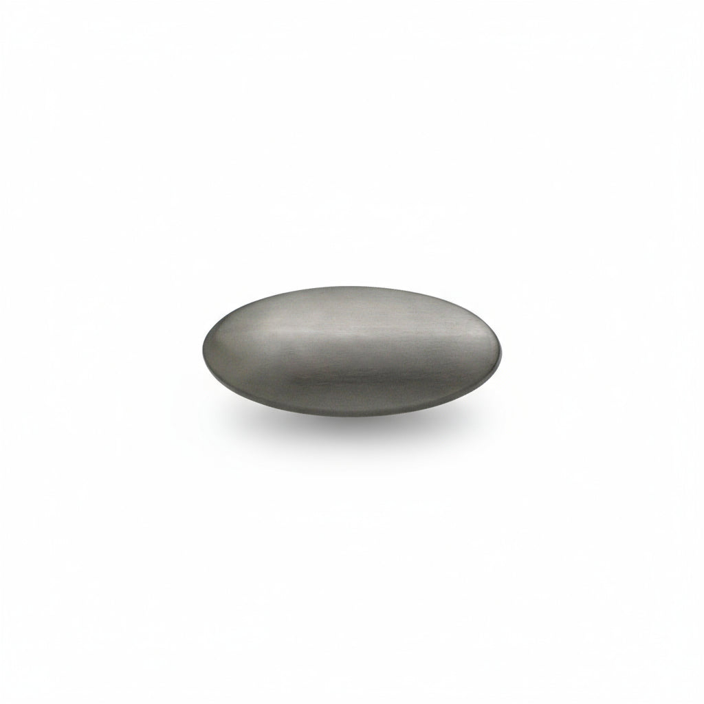 Silverline K2011 Cabinet Hardware Knob 43L x 19W x 20H (mm) Oval Modern - amerfithardware