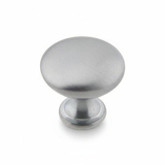 Silverline K2013 | Diameter 1-3/16" Traditional Solid Round Cabinet Knob | Various Finishes