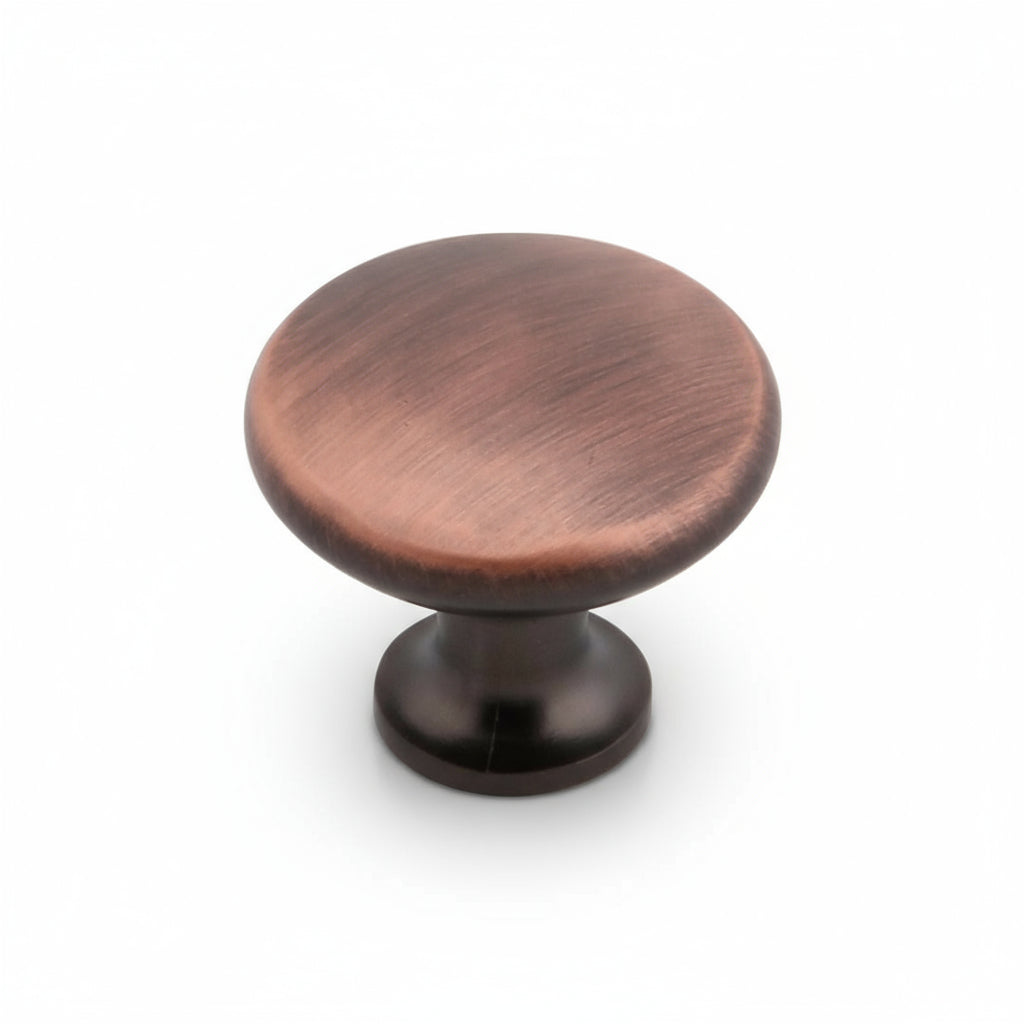 Silverline K2013 | Diameter 1-3/16" Traditional Solid Round Cabinet Knob | Various Finishes