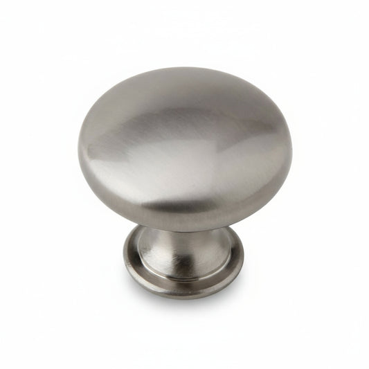 Silverline K2013 | Diameter 1-3/16" Traditional Solid Round Cabinet Knob | Various Finishes