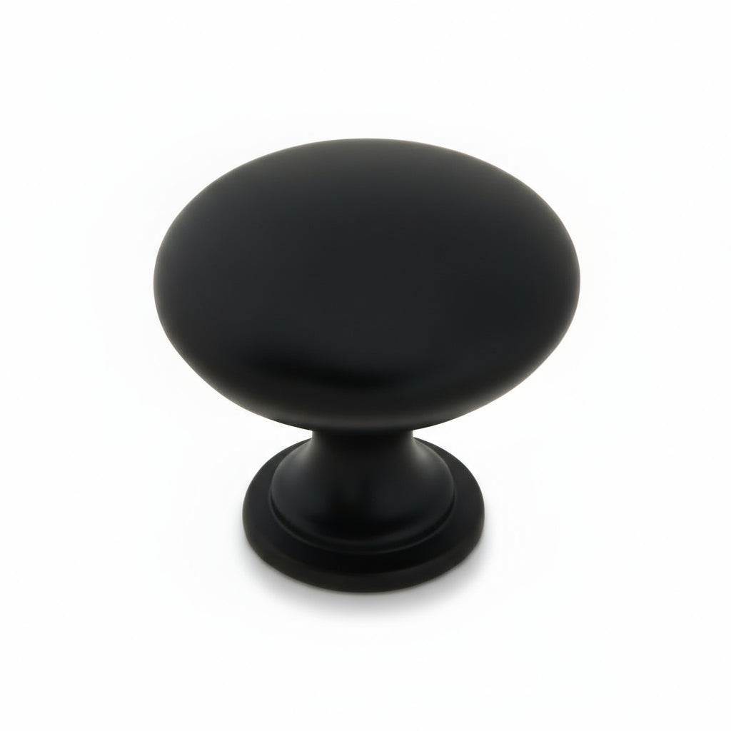 Silverline K2013 | Diameter 1-3/16" Traditional Solid Round Cabinet Knob | Various Finishes