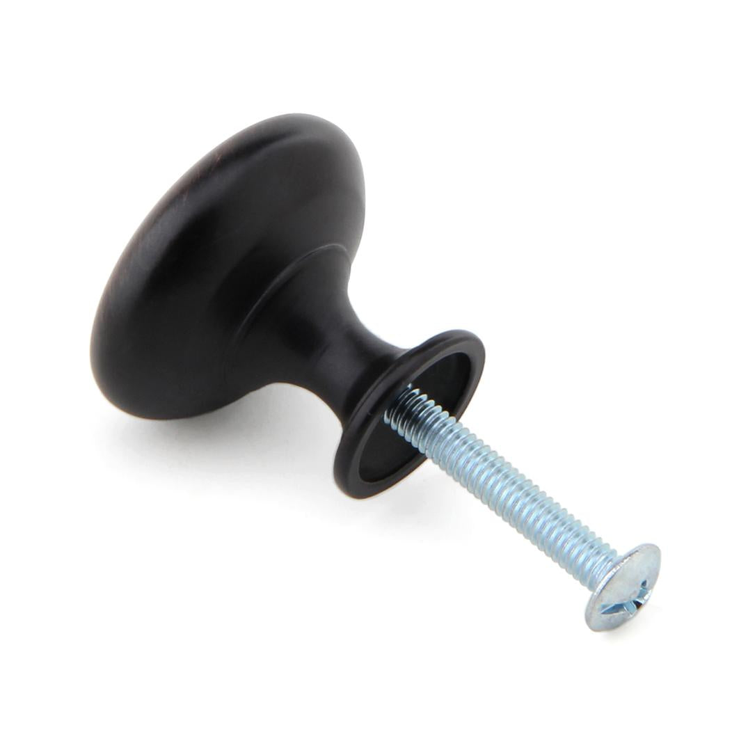 Silverline K2013 | Diameter 1-3/16" Traditional Solid Round Cabinet Knob | Various Finishes