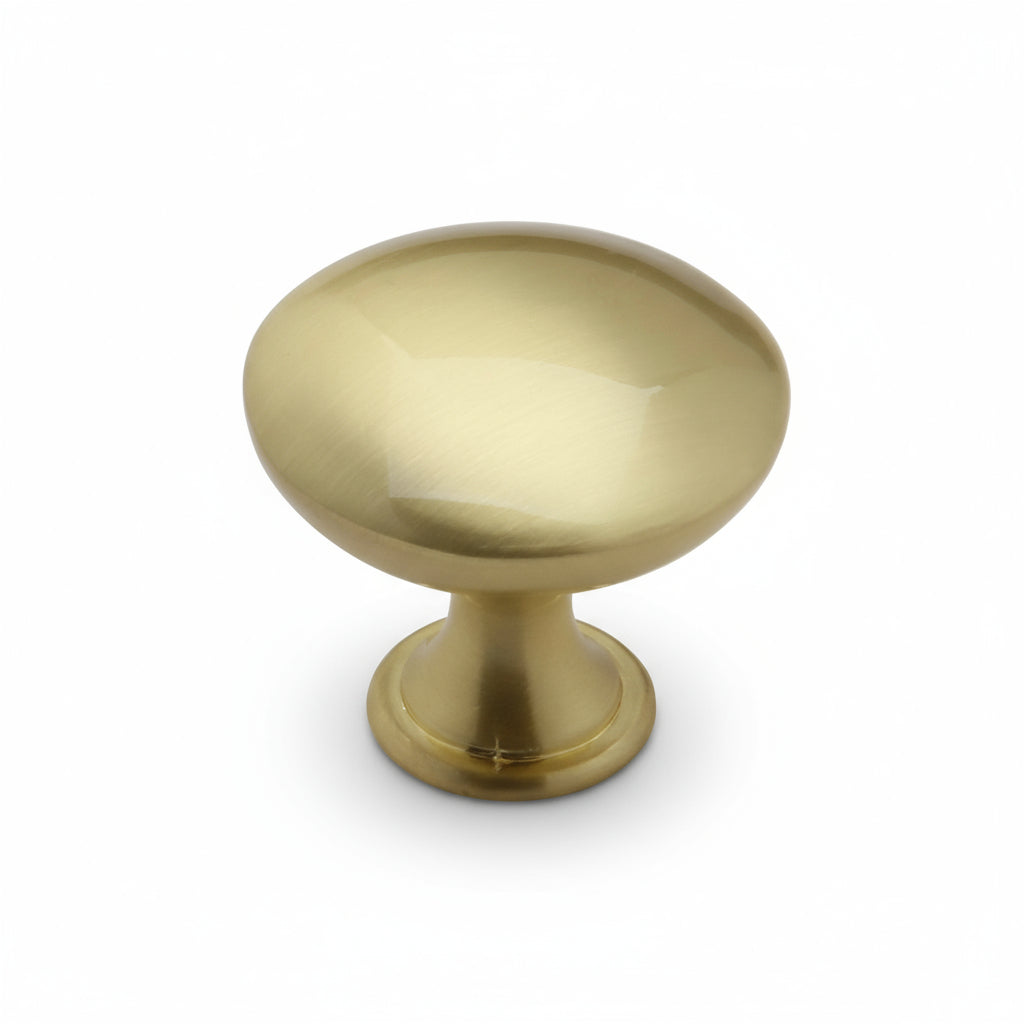 Silverline K2013 | Diameter 1-3/16" Traditional Solid Round Cabinet Knob | Various Finishes