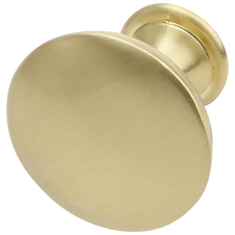 Silverline K2013 | Diameter 1-3/16" Traditional Solid Round Cabinet Knob | Various Finishes