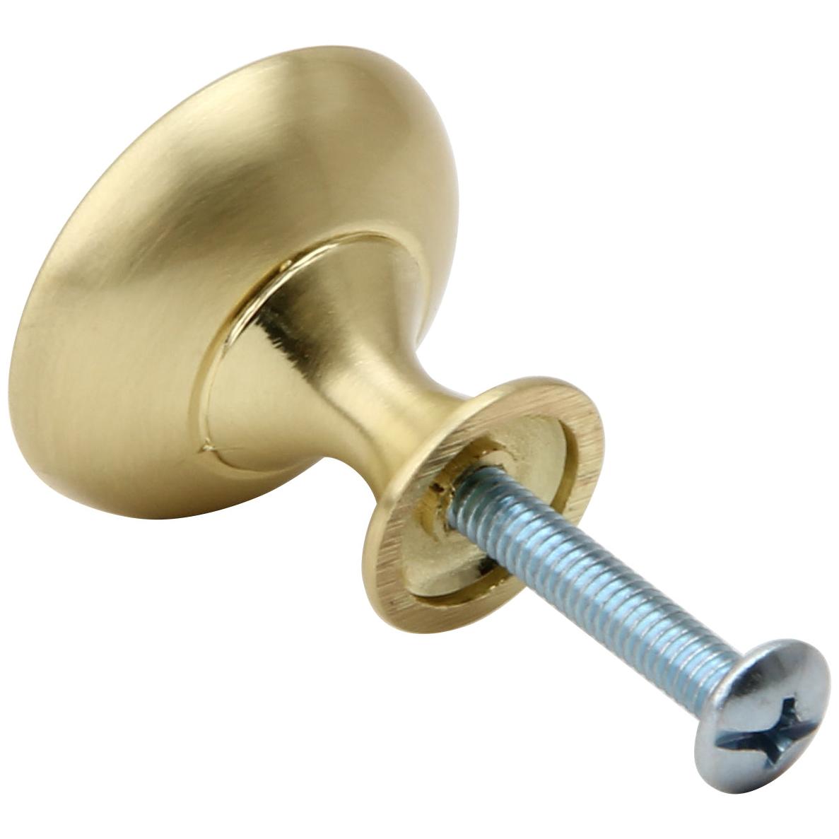 Silverline K2013 | Diameter 1-3/16" Traditional Solid Round Cabinet Knob | Various Finishes