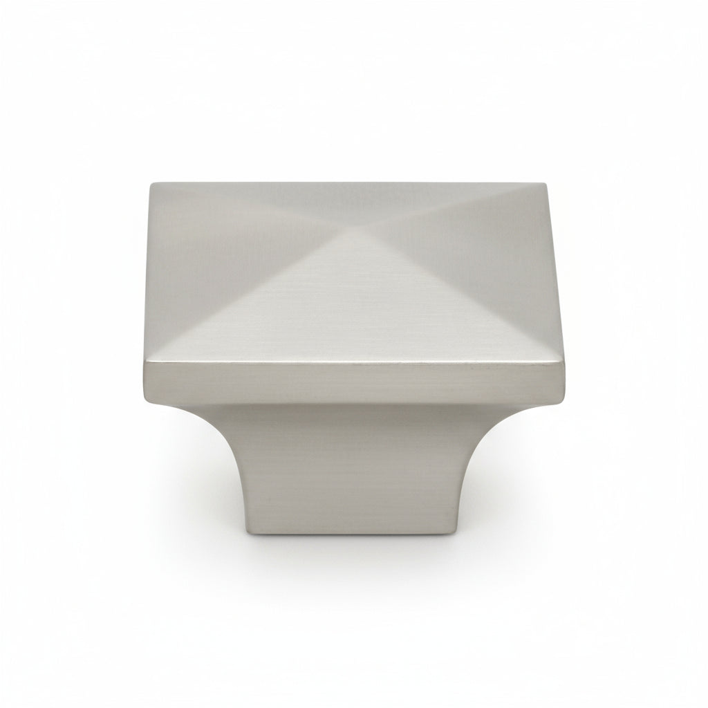 Silverline K2021 Cabinet Knob 32L x 32W x 22H (mm) Mid Century Modern Square - amerfithardware