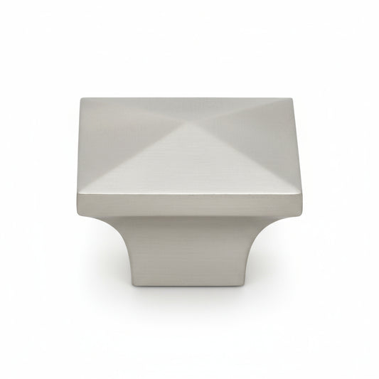 Silverline K2021 Cabinet Knob 32L x 32W x 22H (mm) Mid Century Modern Square - amerfithardware