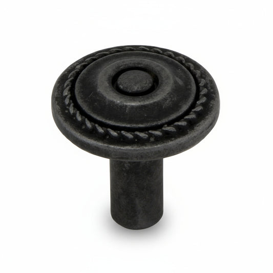 Silverline K2306 Dresser Hardware Knob Small Peg Medicine Cabinet 22 x 23H (mm) - amerfithardware