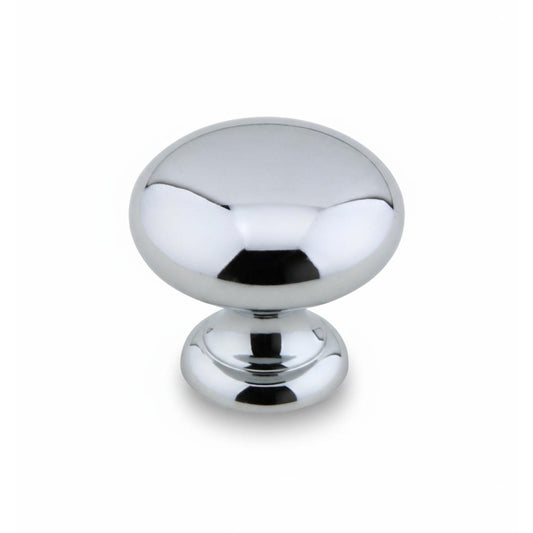 Silverline K2950 | Diameter 1-1/4" Solid Traditional Round Cabinet Knob | Various Finishes