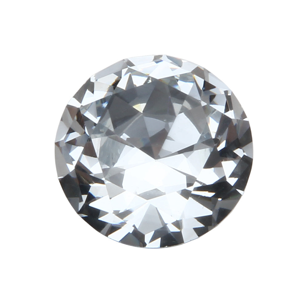 Silverline K7001 | Diameter 1-3/16" Clear Glass Crystal Elegant Cabinet Knob in Polished Chrome