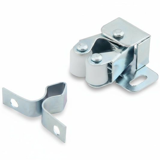 Silverline M0010 | Double Roller Catch with Spear (Set of 20)