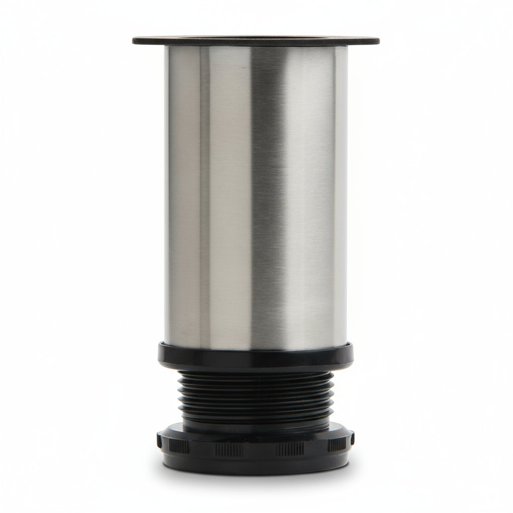 Silverline M0013FL | Stainless Steel 201 Adjustable Cabinet Leg | Various Sizes (Set of 4)