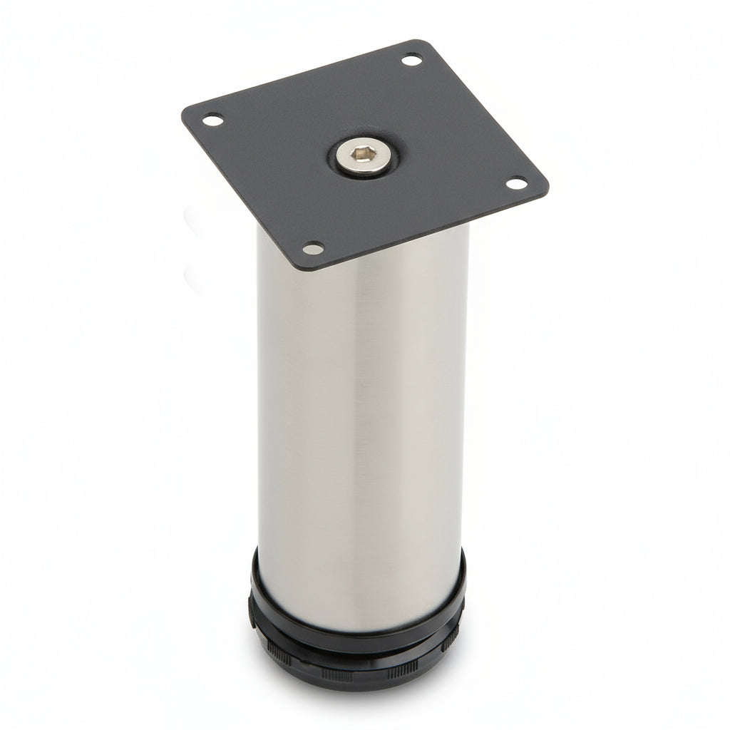 Silverline M0013FL | Stainless Steel 201 Adjustable Cabinet Leg | Various Sizes (Set of 4)