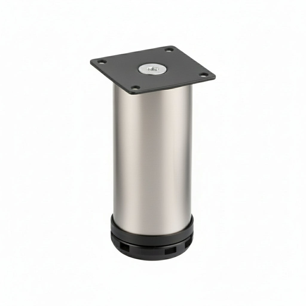 Silverline M0013FL | Stainless Steel 201 Adjustable Cabinet Leg | Various Sizes (Set of 4)