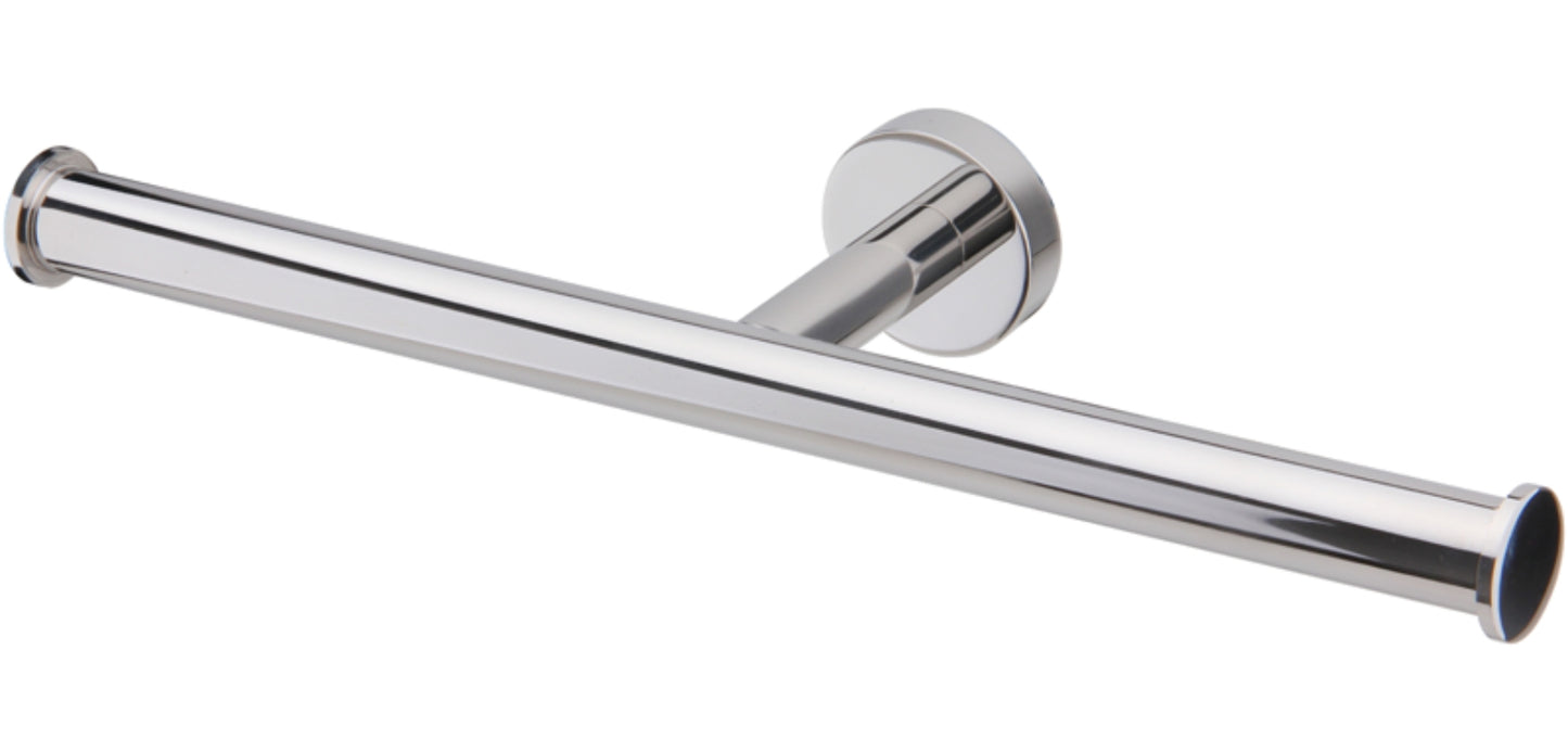 Silverline Double Roll Toilet Paper Holder Polished Chrome Wall Mounted