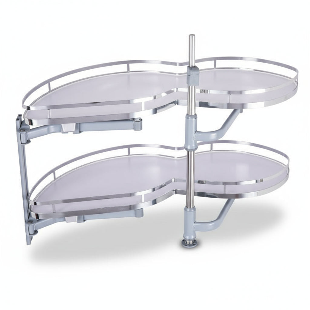 Silverline MC9668 | Swing Out Magic Corners Two-Tier Solid Bottom Blind Corner Optimizer