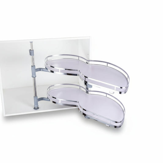 Silverline MC9668 | Swing Out Magic Corners Two-Tier Solid Bottom Blind Corner Optimizer