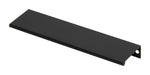 Load image into Gallery viewer, Silverline P1001 Aluminum Mount Finger Edge Tab Pull Handle in Matte Black Finish Various Sizes
