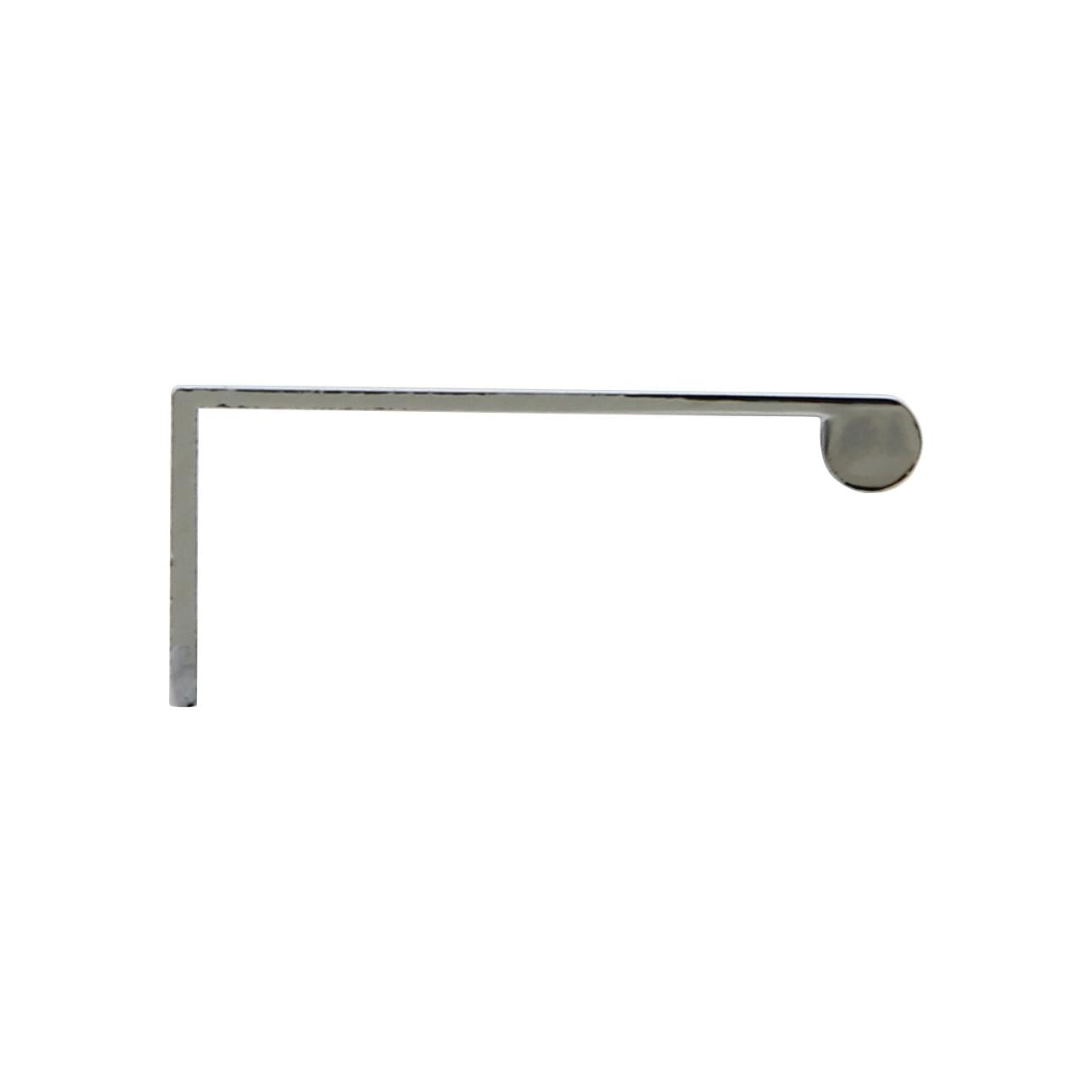 Silverline P1001 | Solid Tab Pulls Finger Pulls | Various Sizes & Finishes