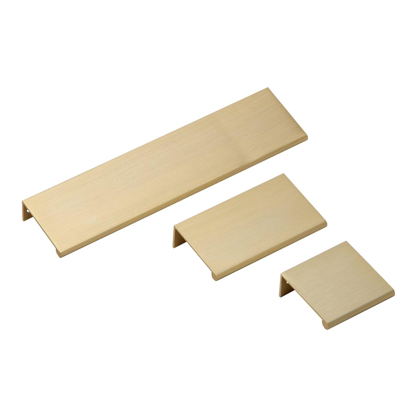 Silverline P1001 | Solid Tab Pulls Finger Pulls | Various Sizes & Finishes