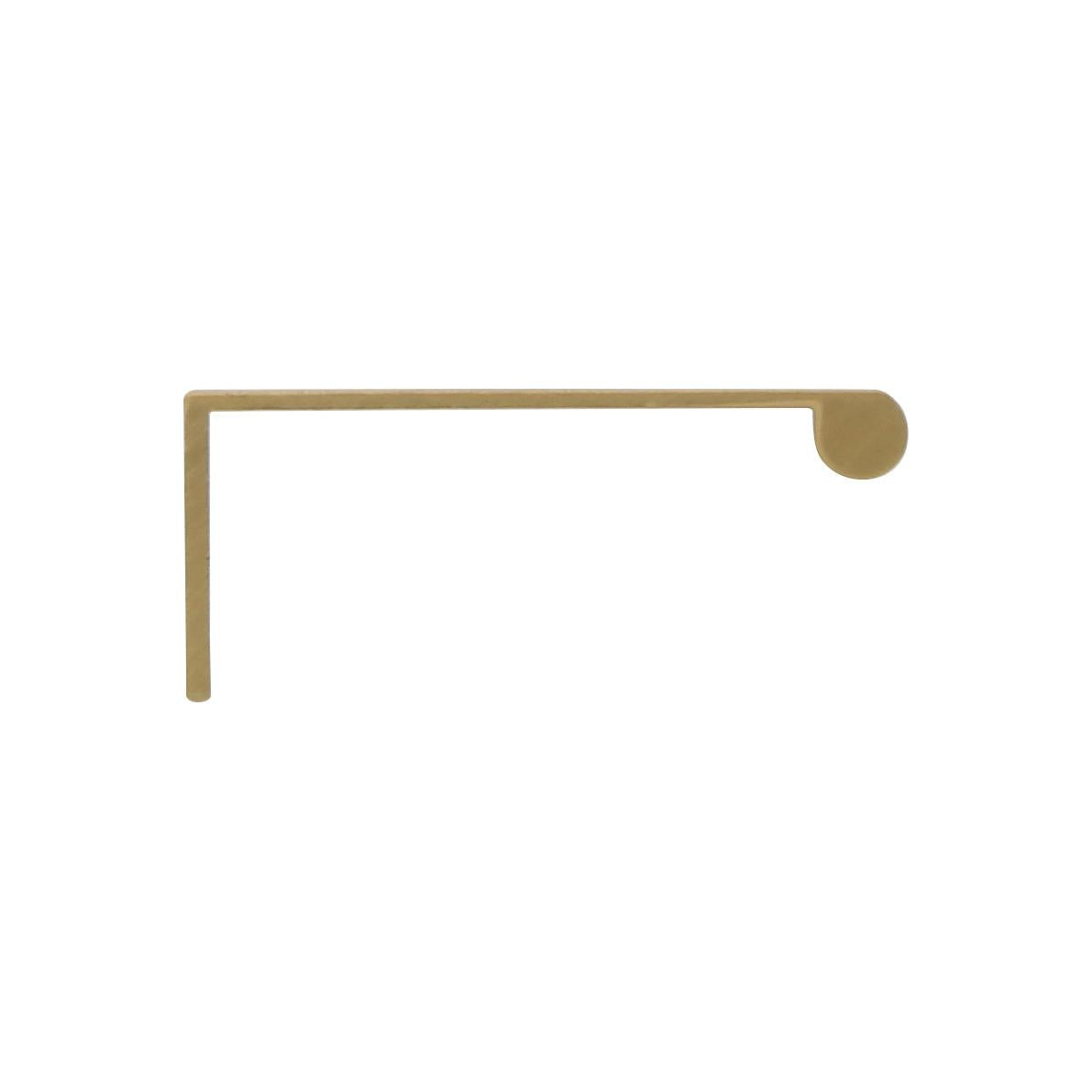 Silverline P1001 | Solid Tab Pulls Finger Pulls | Various Sizes & Finishes