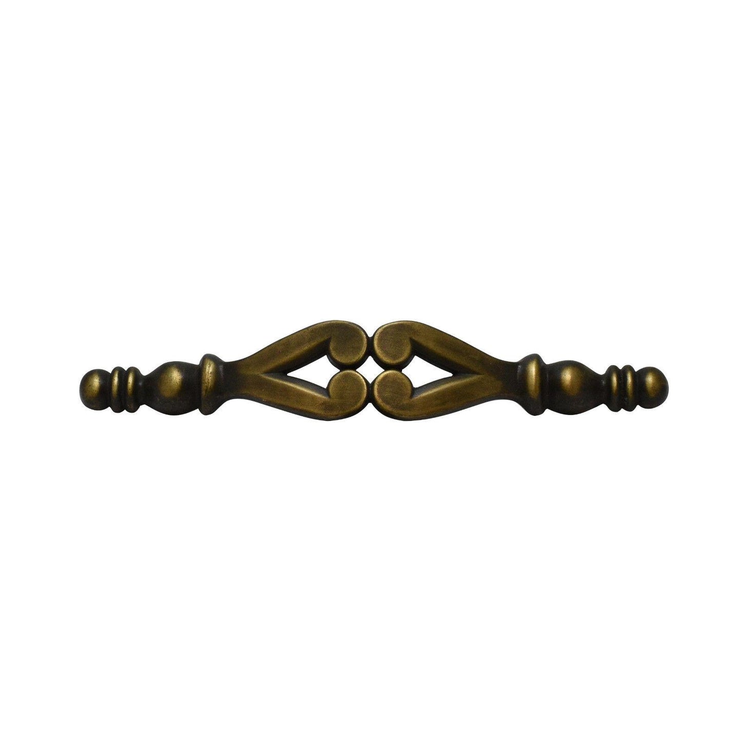 P2015 Dresser Bedroom Pull Handle Rustic Traditional Botanical CC: 96mm ~3.75 inch - amerfithardware