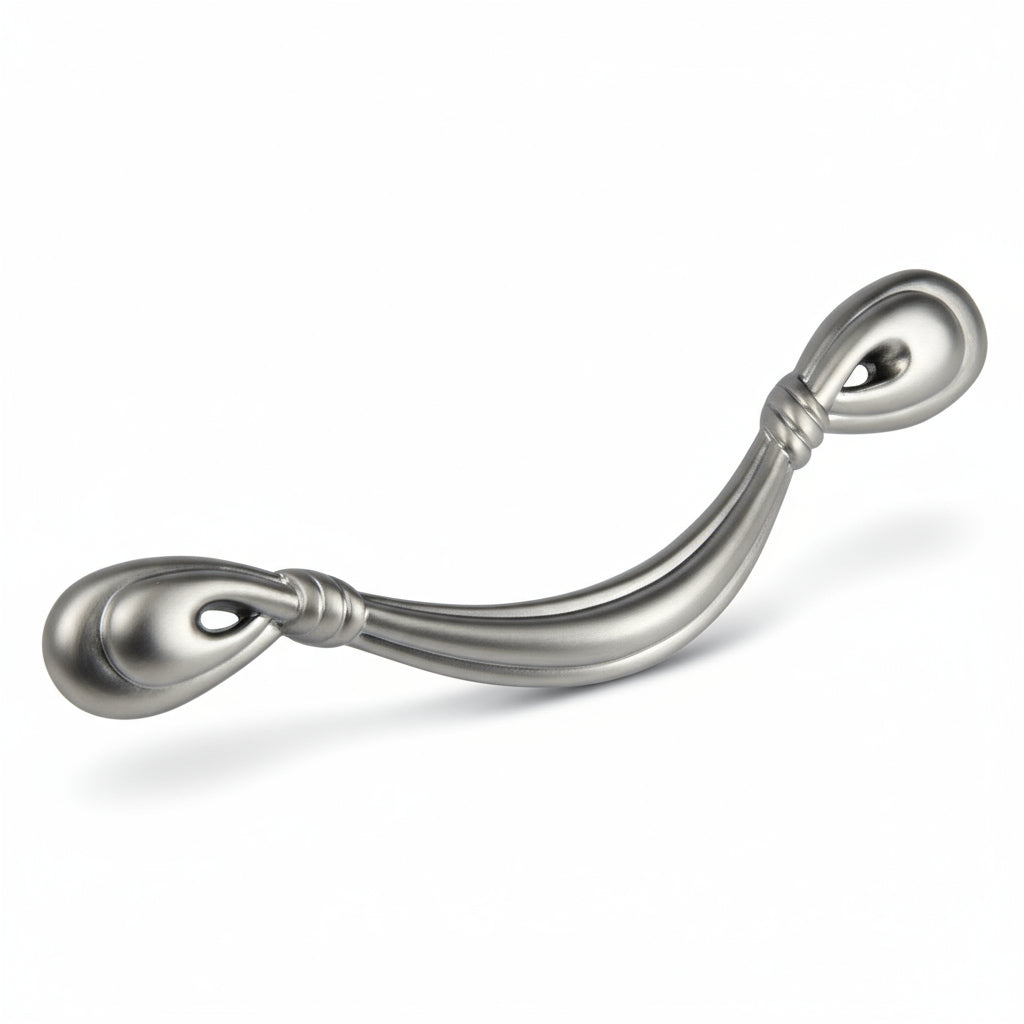 Silverline P2016 Cabinet Hardware Pull Handle Fancy CC: 96mm ~ 3-13/16 inch - amerfithardware