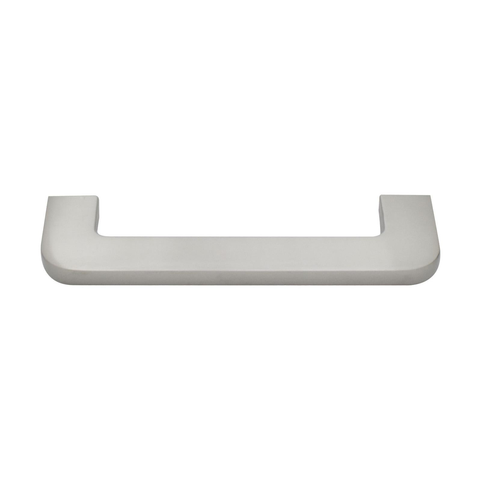 Silverline P2030 Cabinet Geometric Curved Pull Handle Flat Bar CC: 128 mm ~ 5 inch - amerfithardware