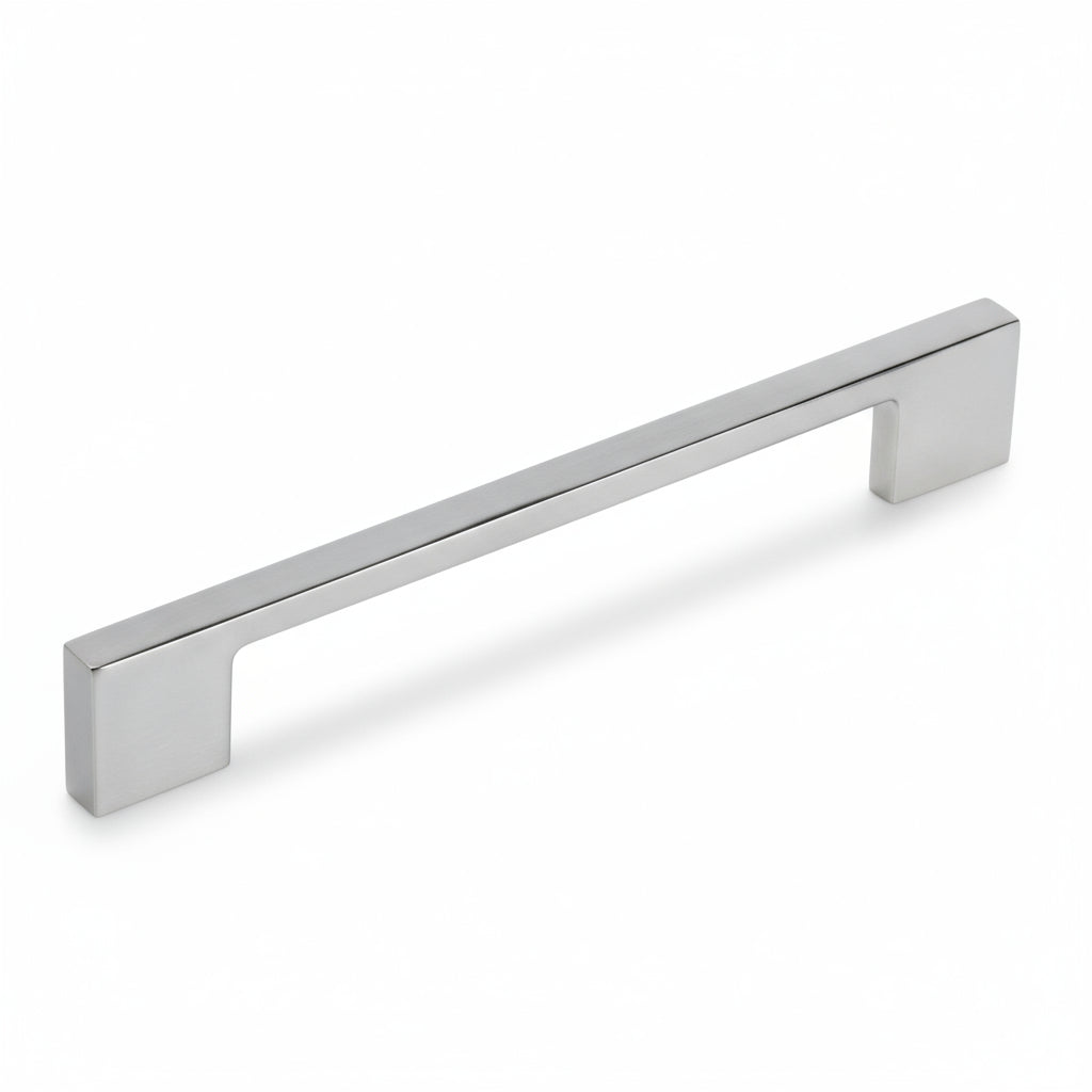 Silverline P2037 | Solid Thin Square Bar Pulls | Various Sizes & Finishes
