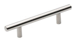 Load image into Gallery viewer, Silverline P5000s-HSS - 6 inch to 14 inch Hollow Stainless Steel T Bar Pull Cabinet Appliance Handle Various Sizes in Brushed Satin Nickel Finish
