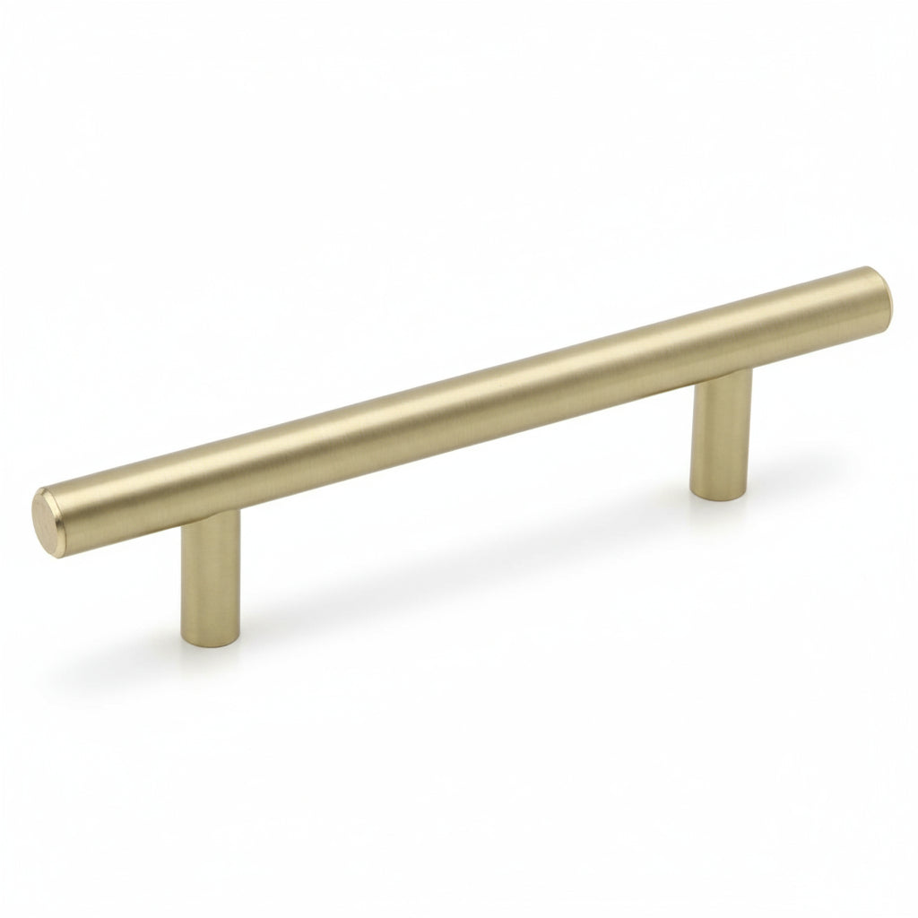 Silverline P5000 | Solid T-Bar Pulls with Knobs | Various Sizes & Finishes
