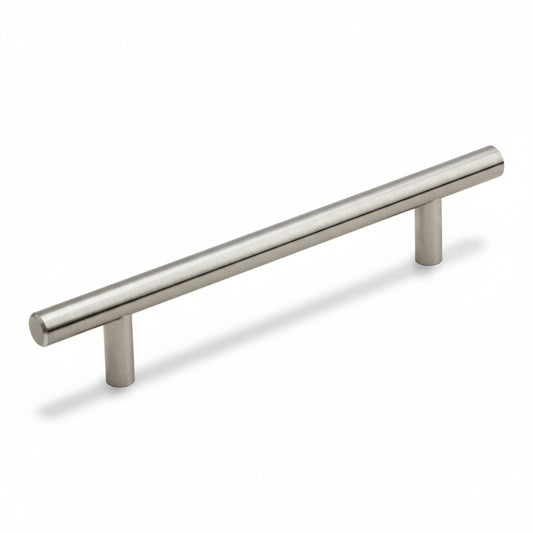 Silverline P5000 | Solid T-Bar Pulls with Knobs | Various Sizes & Finishes