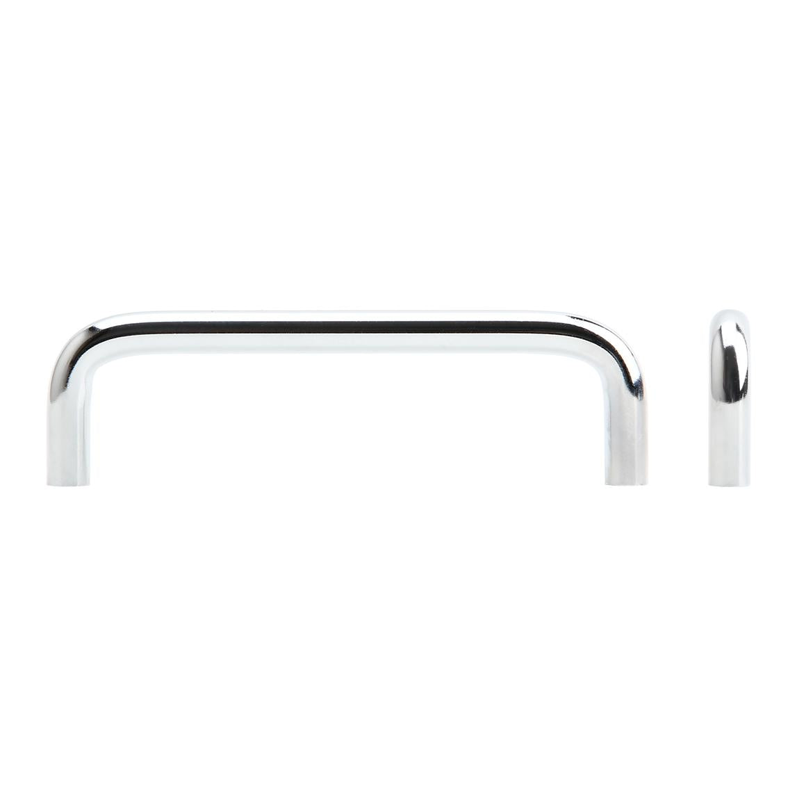 wire pull in polished chrome