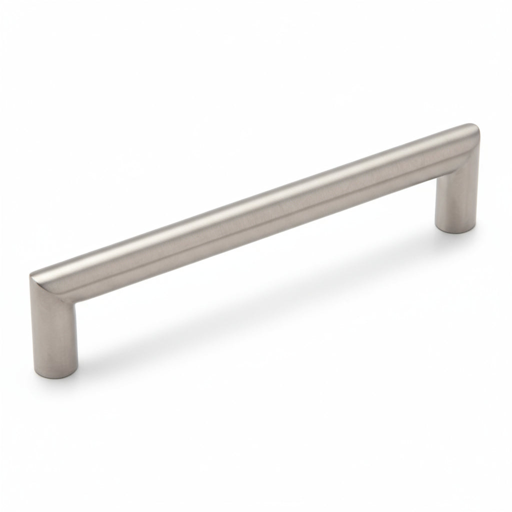 Silverline P6012 | Stainless Steel Round Bar Pull in Satin Nickel Finish | Various Sizes