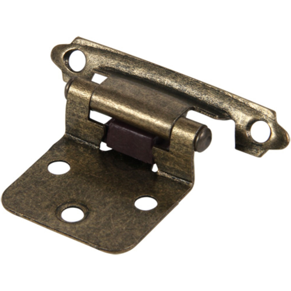 Variable Overlay Hinge Face Frame Cabinet Hardware Self Close - Sold as Pairs